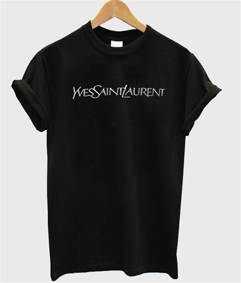 yves saint laurent t shirt buy online|Saint Laurent long sleeve shirt.